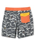 T&C Surf Designs Aloha Elastic 17.5" Beach Shorts - Black