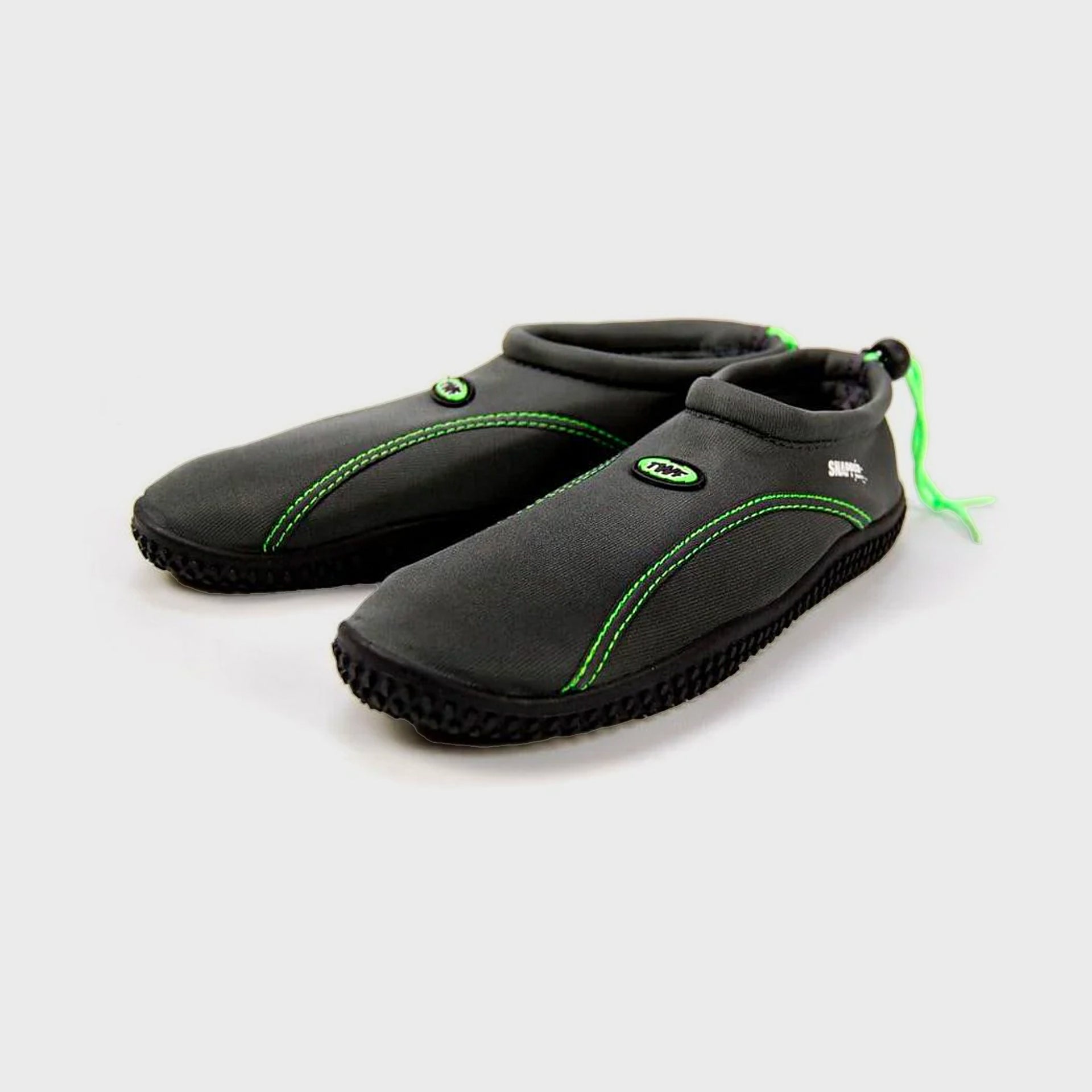 TWF Snapper Kids Beach Shoe - Grey/Green - ManGo Surfing