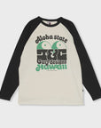 T&C Surf Designs Aloha State Long Sleeve T-Shirt - Fatigue Black