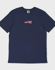 T&C Surf Designs Twisted Print Short Sleeve T-Shirt - Dark Navy