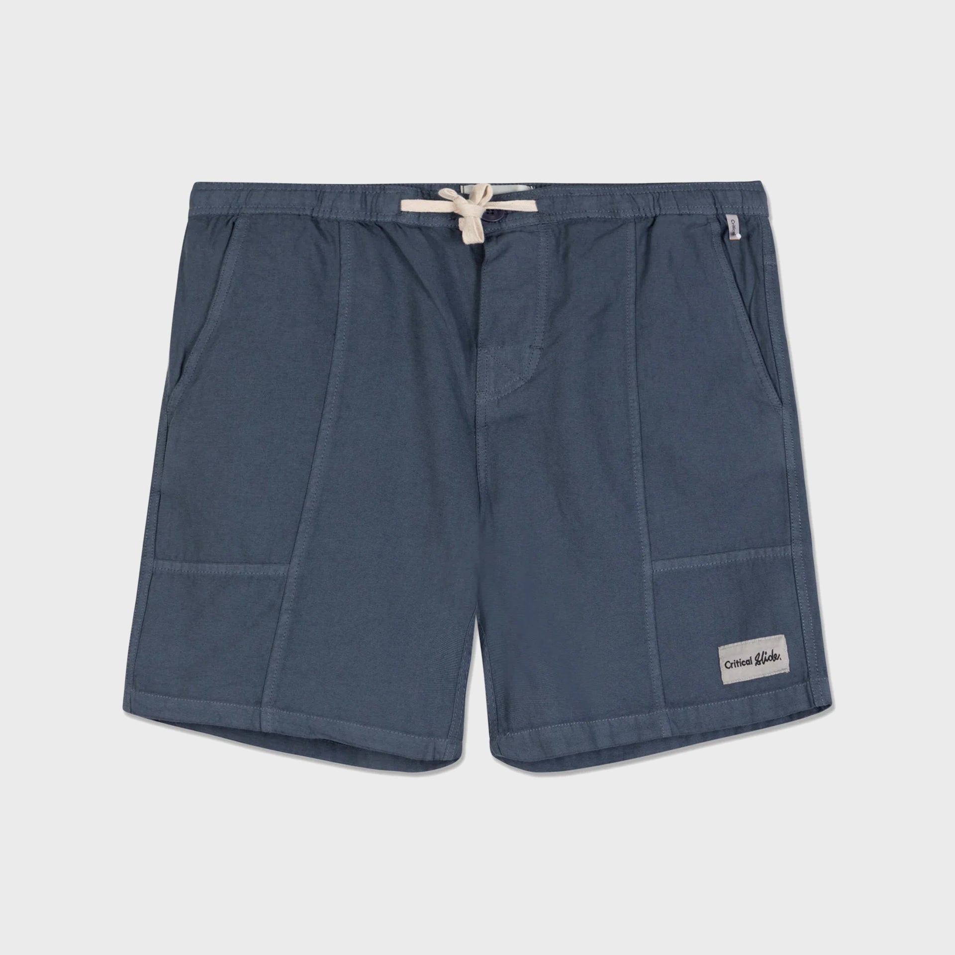 The Critical Slide Society Mens All Day Canvas Shorts - Blue - ManGo Surfing