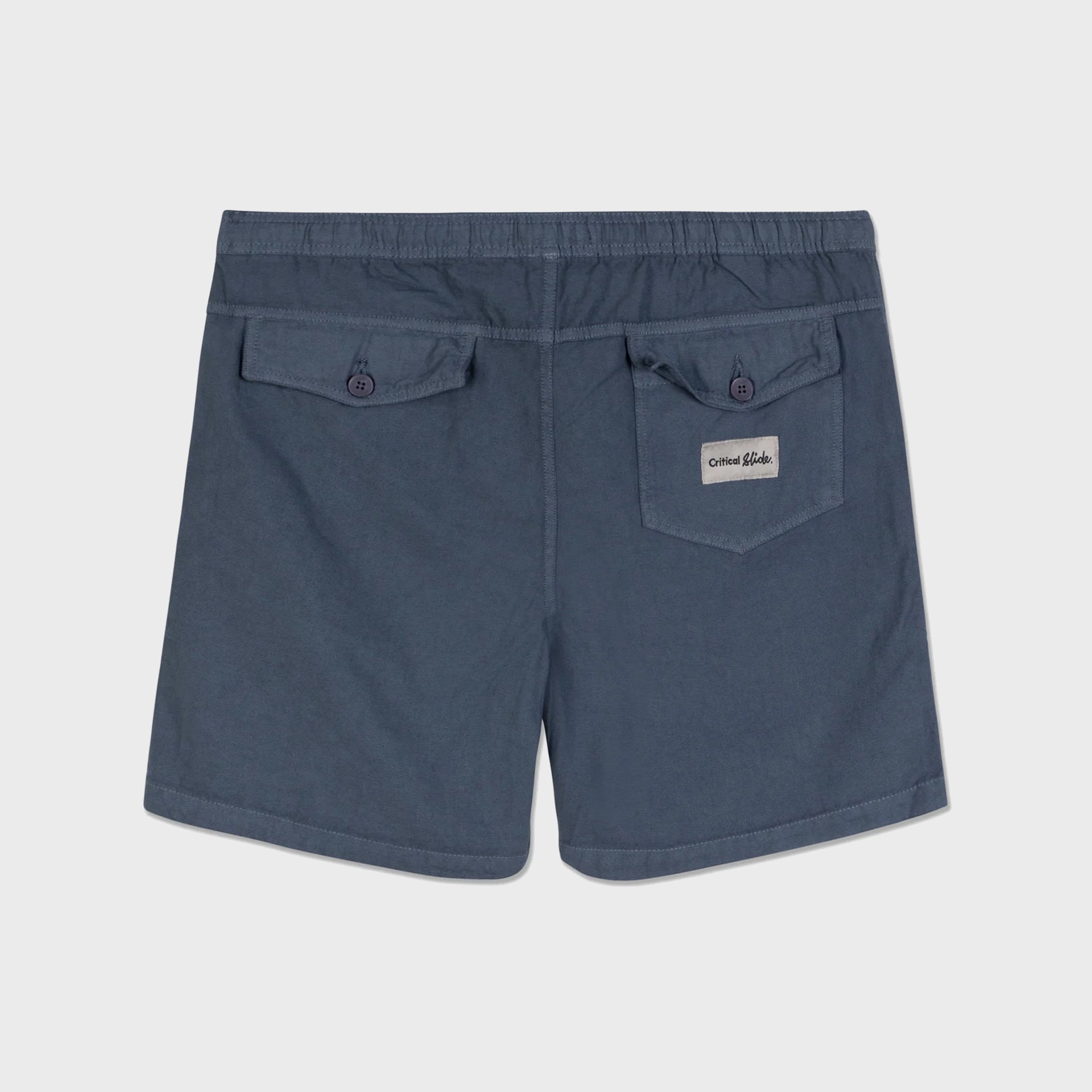 The Critical Slide Society Mens All Day Canvas Shorts - Blue - ManGo Surfing