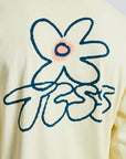 The Critical Slide Society Mens Bloom Long Sleeve T-Shirt - Banana - ManGo Surfing