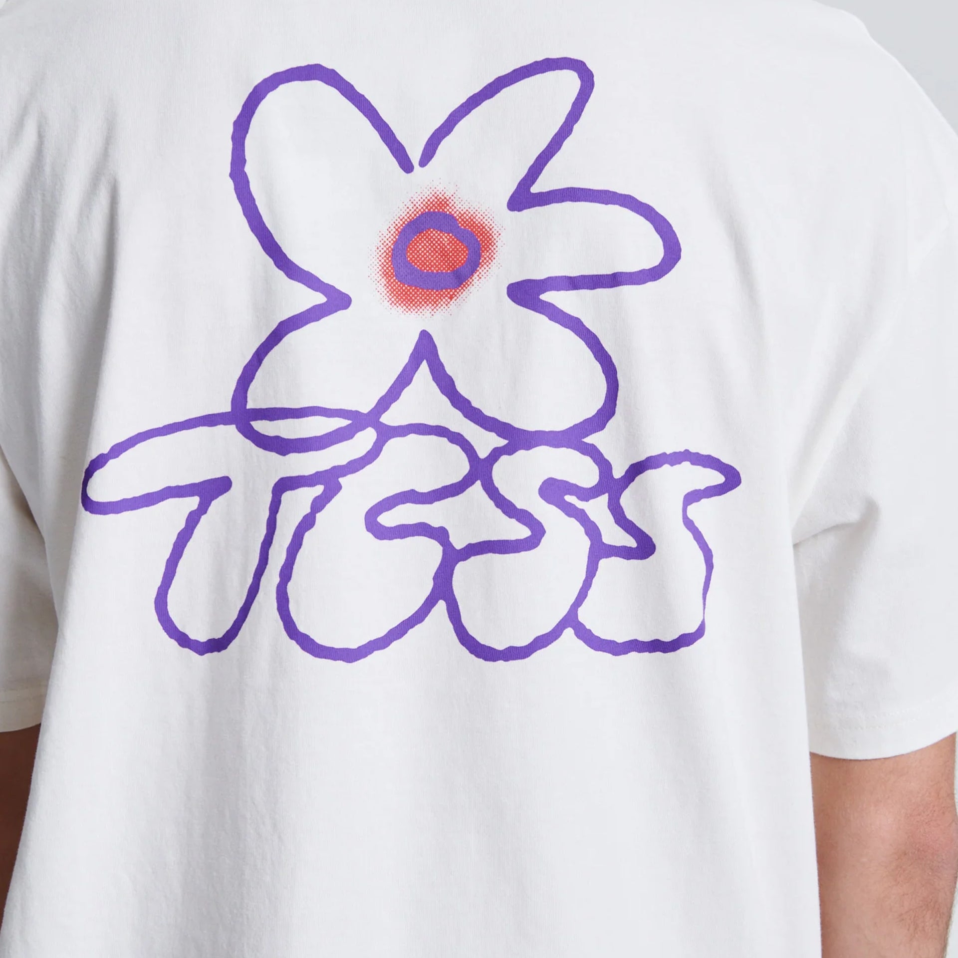 The Critical Slide Society Mens Blooms T-Shirt - Vintage White - ManGo Surfing