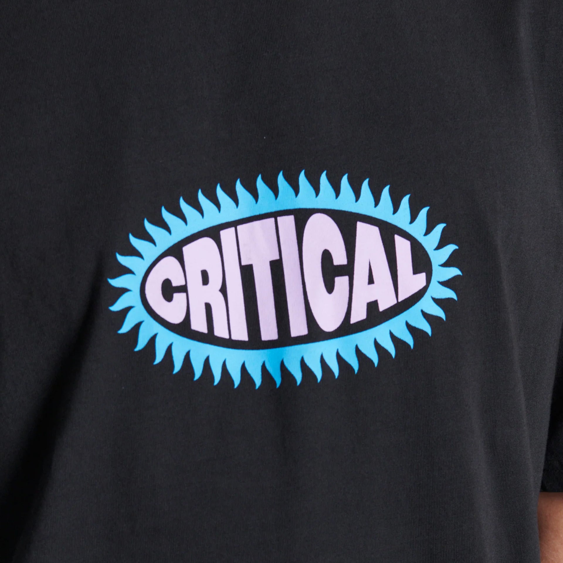 The Critical Slide Society Mens Burst T-Shirt - Phantom - ManGo Surfing