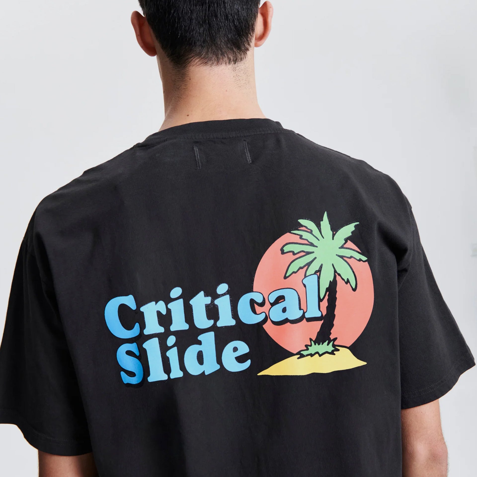 The Critical Slide Society Mens Castaway T-Shirt - Phantom - ManGo Surfing