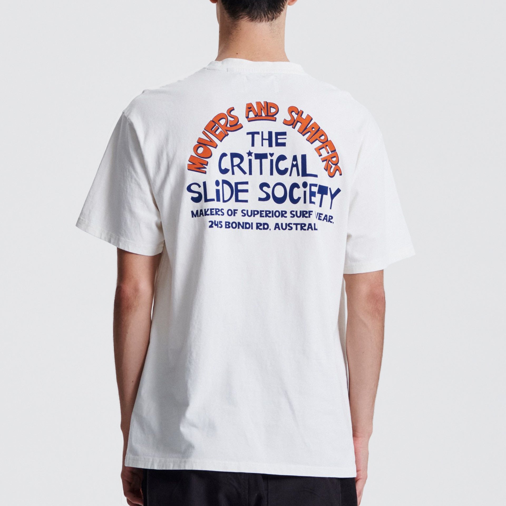The Critical Slide Society Mens Journey T-Shirt - Vintage White - ManGo Surfing