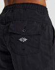 The Critical Slide Society Mens Nucleus 16" Trunks - Black - ManGo Surfing