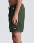 The Critical Slide Society Mens Nucleus 16" Trunks - Green - ManGo Surfing