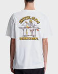 The Critical Slide Society Mens Scientist T-Shirt - Vintage White - ManGo Surfing