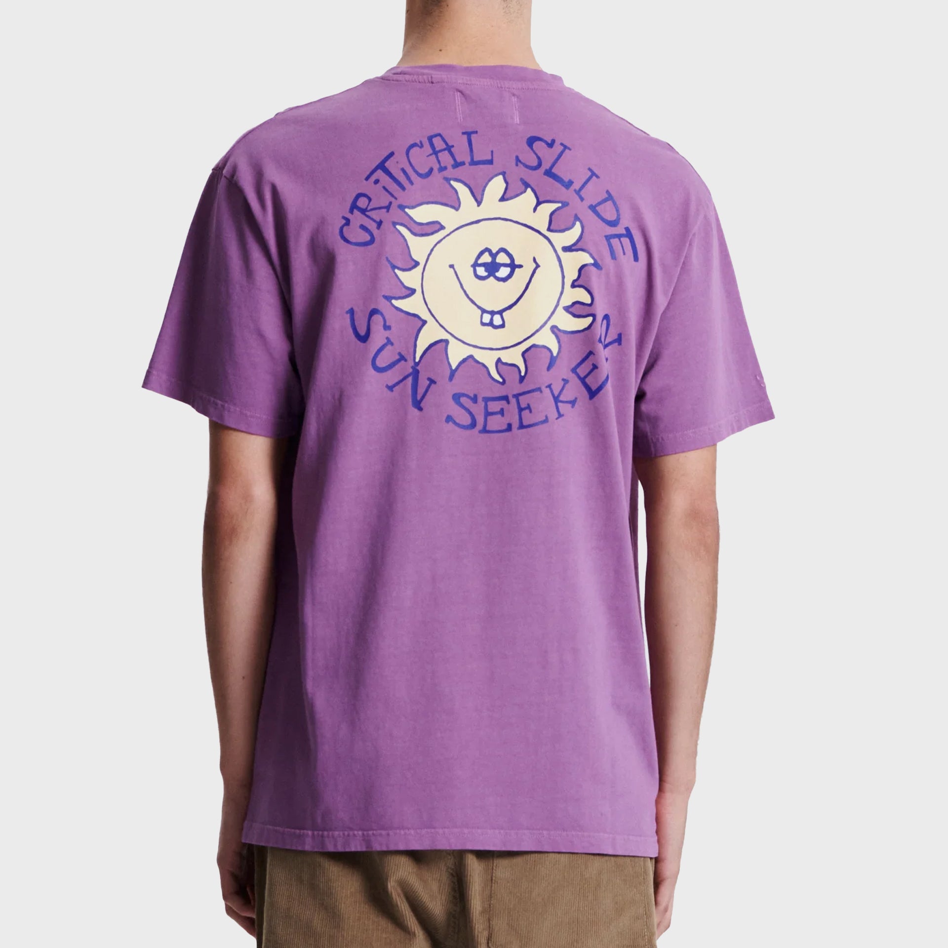 The Critical Slide Society Mens Seeker T-Shirt - Merlot - ManGo Surfing