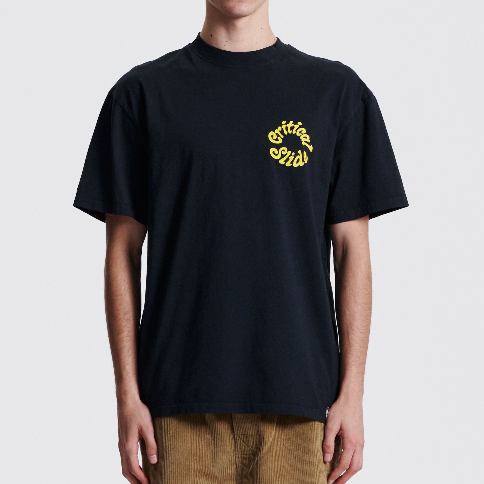 The Critical Slide Society Mens Short Supply T-Shirt - Vintage Black - ManGo Surfing