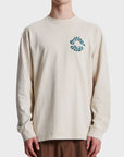 The Critical Slide Society Mens Supply Long Sleeve T-Shirt - Bone - ManGo Surfing