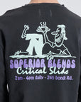 The Critical Slide Society Mens The Blends Long Sleeve T-Shirt - Phantom - ManGo Surfing