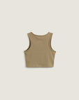 Vans Womens Upworn Fitted Tank - Bay Leaf - ManGo Surfing
