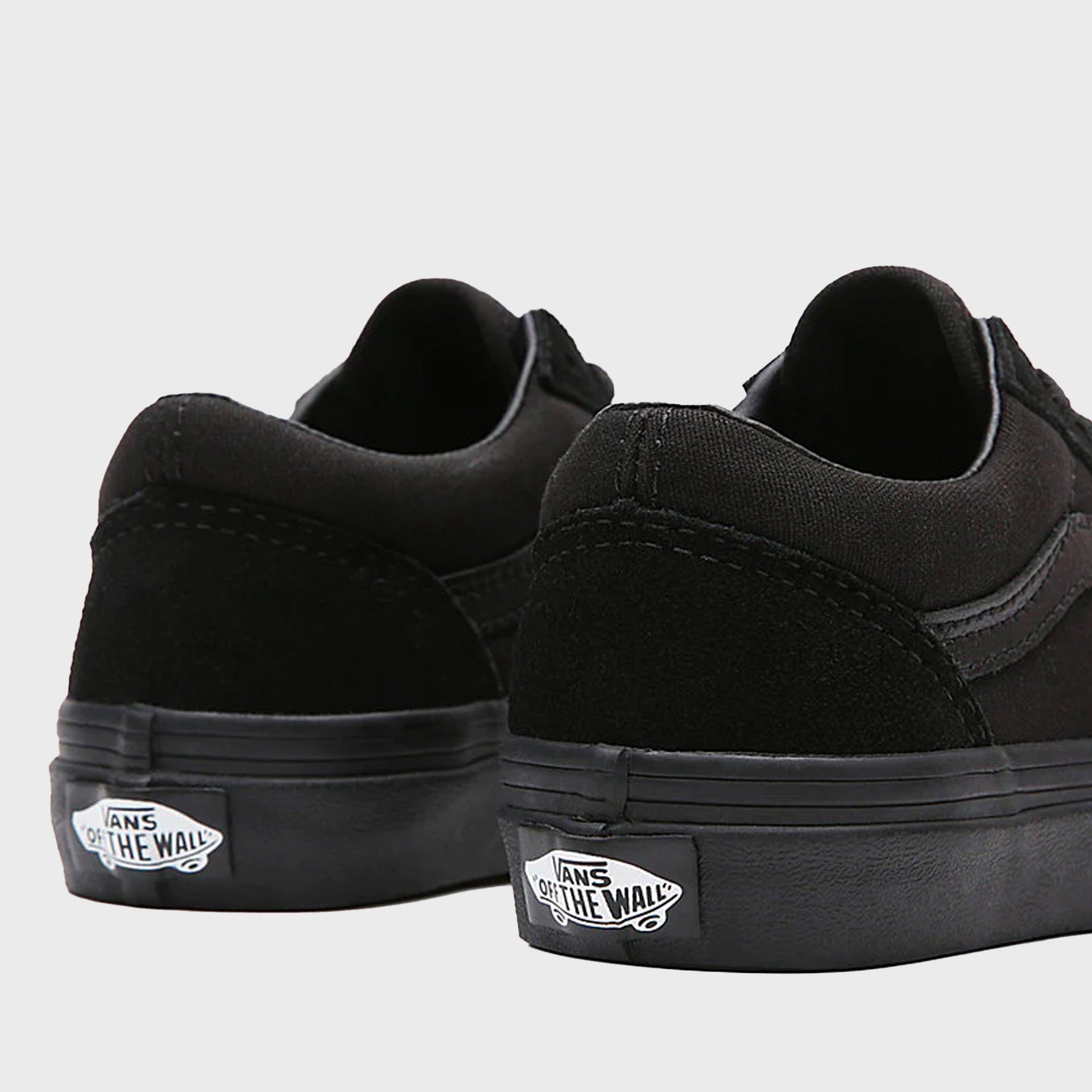 Vans Old Skool Kids Shoes - Black/Black - ManGo Surfing