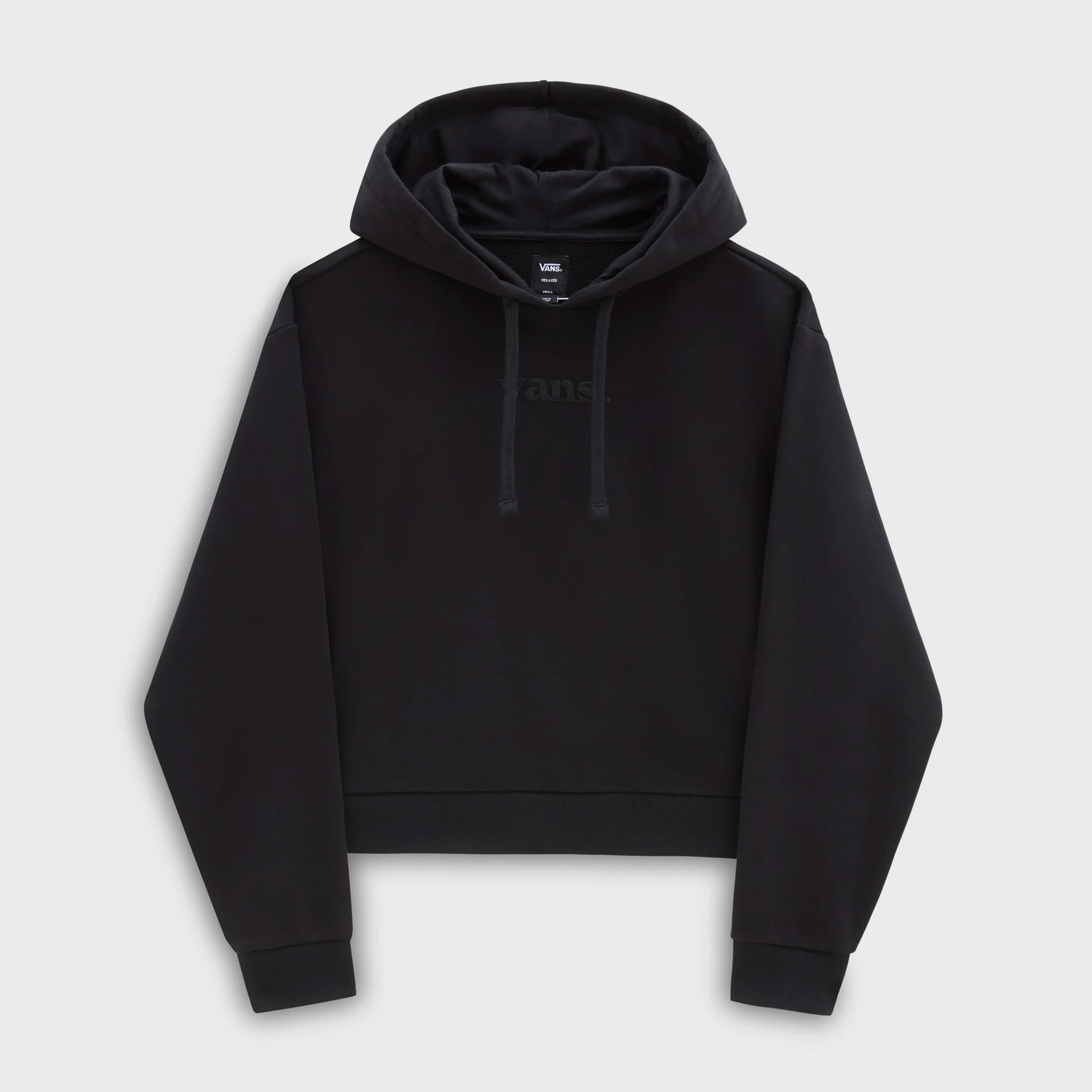 Vans Womens Essential FT Relax Pullover Hoodie - Black - ManGo Surfing