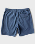 VIssla Mens Solid Sets 17.5" Ecolastic Boardshorts - Dark Denim - ManGo Surfing