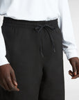 Vans Mens Primary Solid 17" Elastic Boardshorts - Black - ManGo Surfing