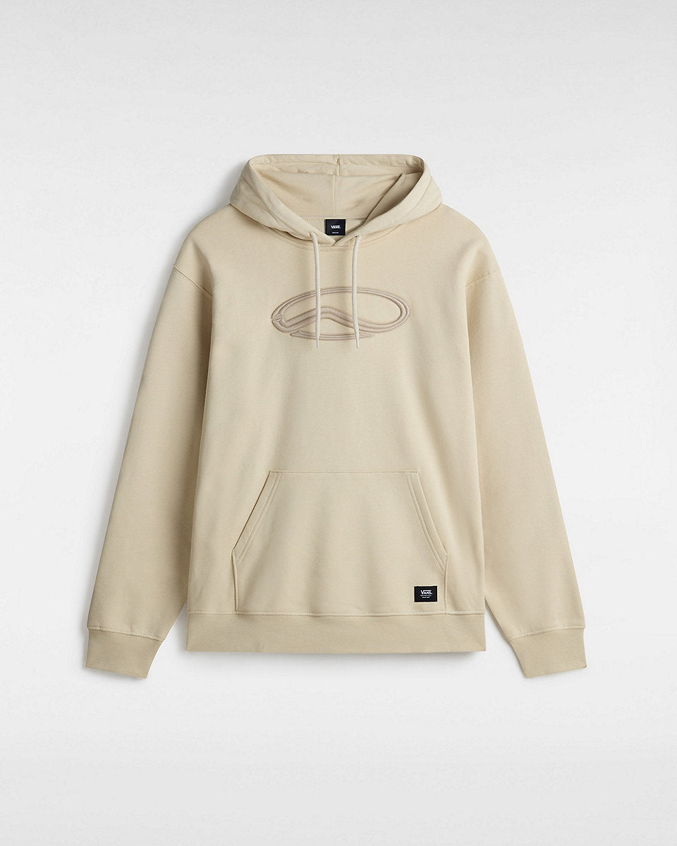 Vans Mens Oval Loose Pullover Hoodie - Oatmeal - ManGo Surfing