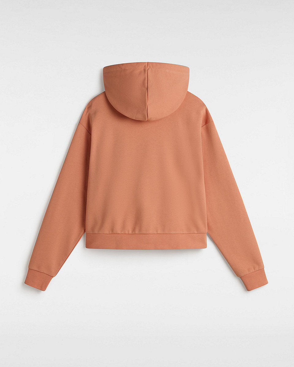 Vans Womens Essential Relaxed Fit Pullover Hoodie - Carnelia - ManGo Surfing