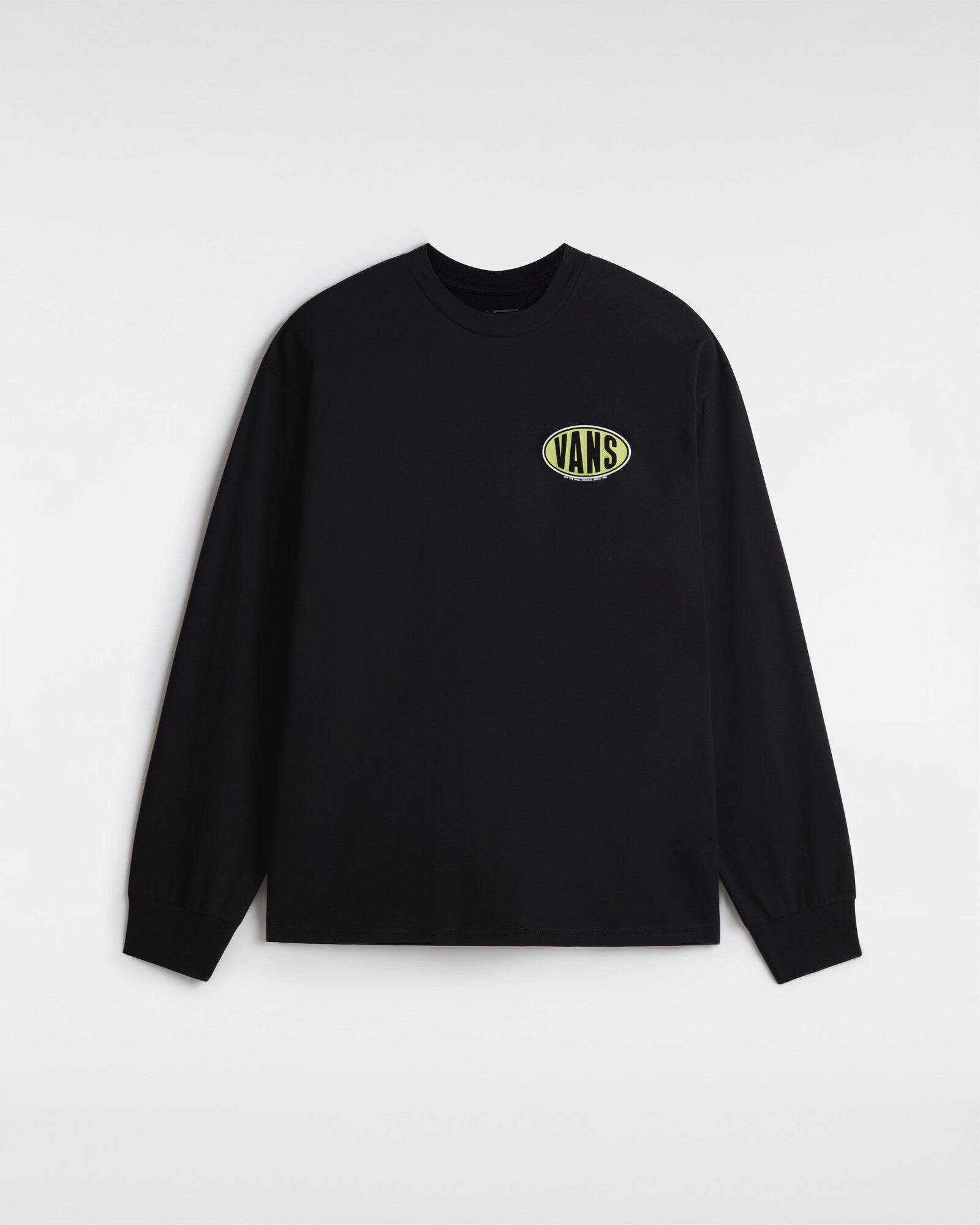 Vans Mens Spray On Long Sleeve T-Shirt - Black - ManGo Surfing