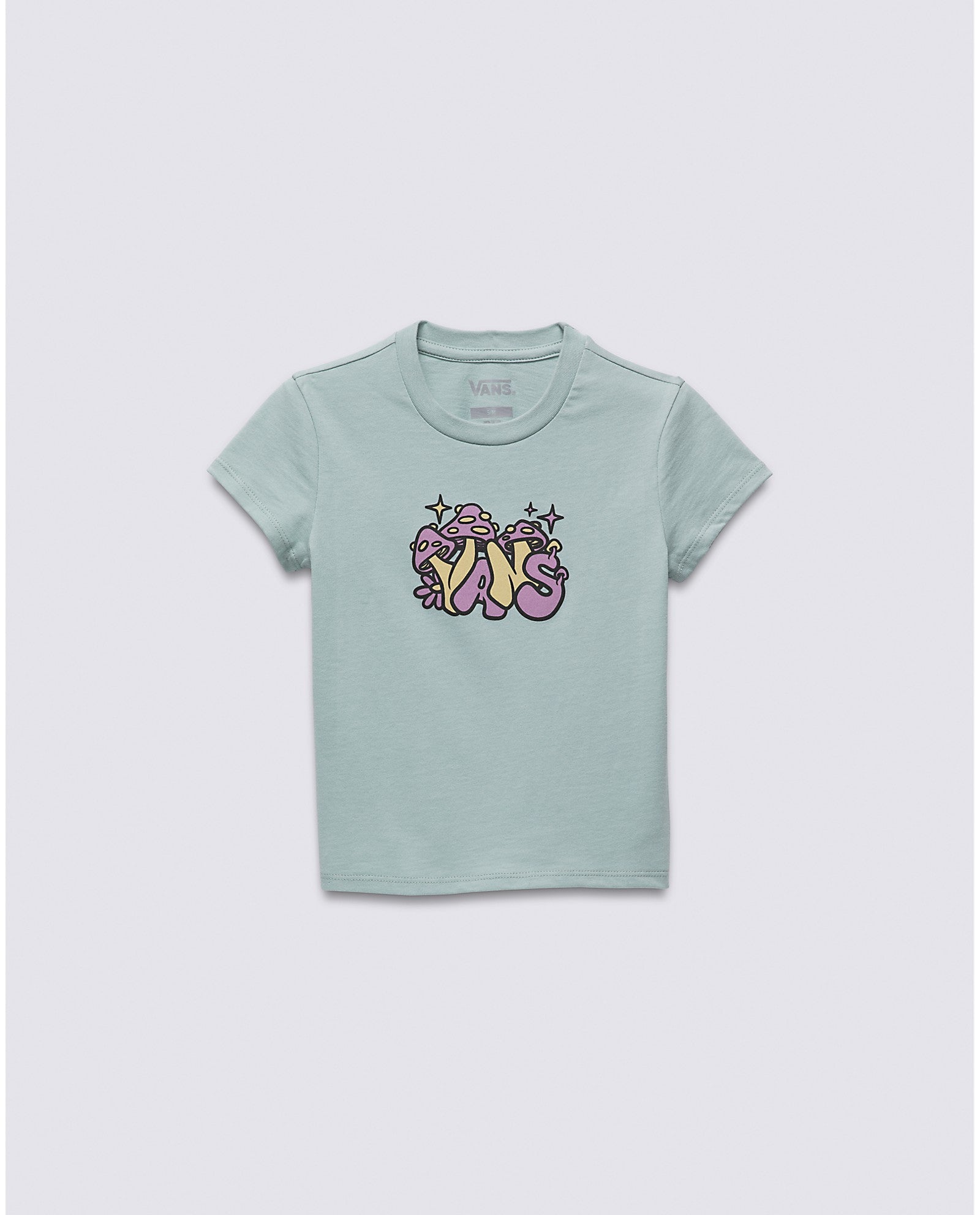 Vans Little Kids Fungal T-Shirt - Gray Mist - ManGo Surfing