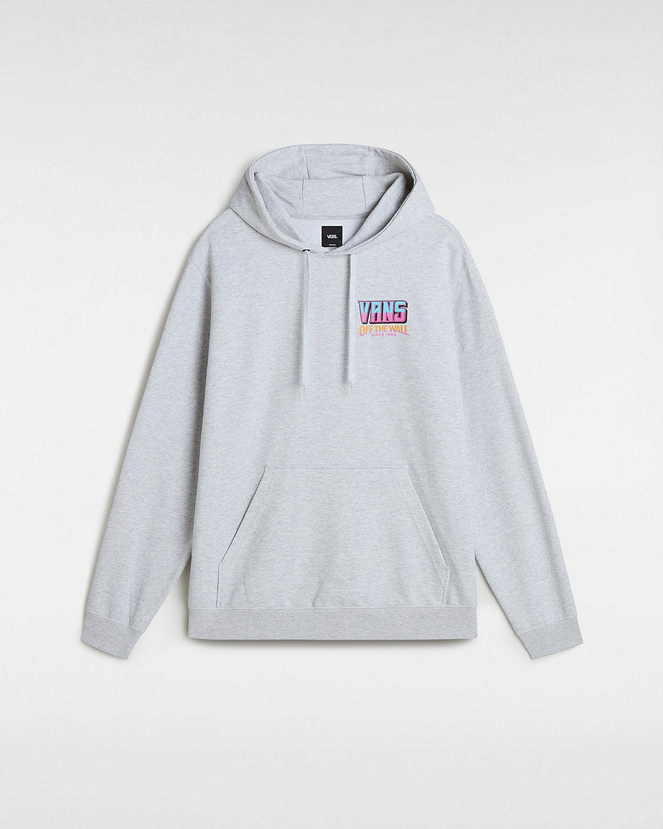 Vans Mens Palm Cheers Classic Pullover Hoodie - Light Grey Heather - ManGo Surfing