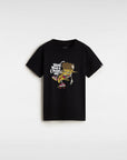 Vans Little Kids Pizza Me T-Shirt (2-8 Years) - Black - ManGo Surfing