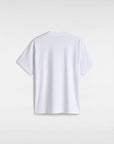 Vans Mens Left Chest Embroidered Logo T-Shirt - White - ManGo Surfing
