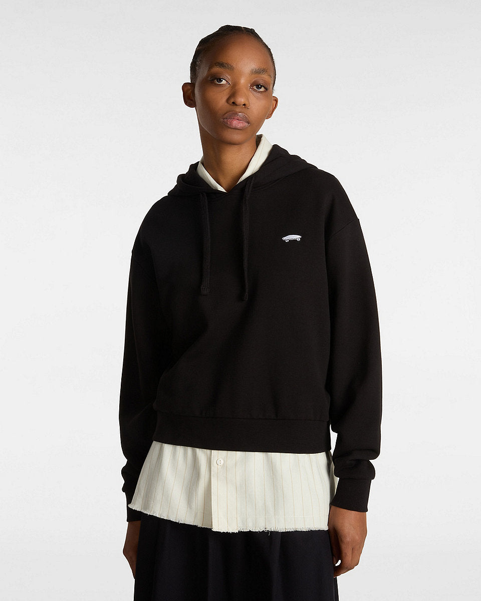Vans Womens Salton Pullover Hoodie - Black - ManGo Surfing