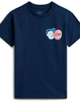 Vans Kids Gum Sole Short Sleeve T-Shirt (2-7 Years) - Dress Blues
