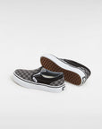 Vans Kids Checkerboard Classic Slip-On Shoes (4-8 years) - Black/Pewter - ManGo Surfing