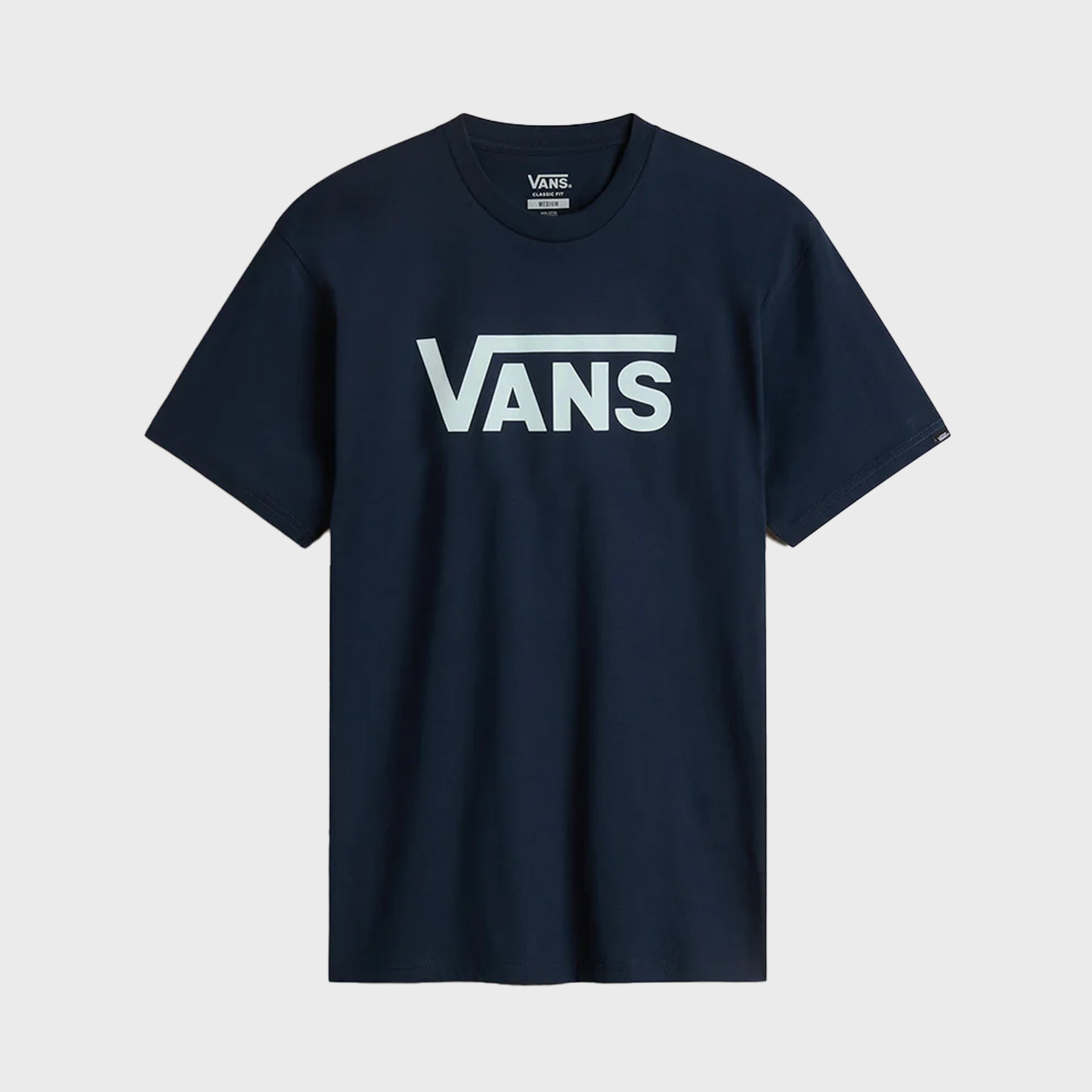 Vans Mens Classic T-Shirt - Navy/Hint of Mint - ManGo Surfing