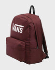 Vans Old Skool Print Backpack - One Size - Port Red - ManGo Surfing