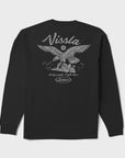 Vissla Creators Bird Premium Long Sleeve Pocket T-Shirt - Phantom - ManGo Surfing