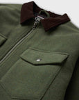 Vissla Mens Buffalo Jacket - Vintage Green