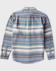 Vissla Mens Descanso Long Sleeve Flannel Shirt - Silver - ManGo Surfing