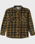 Vissla Mens Eco-zy Long Sleeve Polar Flannel Shirt - Dark Olive
