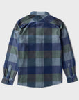 Vissla Mens Eco-zy Long Sleeve Polar Flannel Shirt - Dusty Green