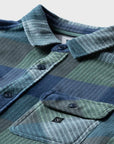 Vissla Mens Eco-zy Long Sleeve Polar Flannel Shirt - Dusty Green