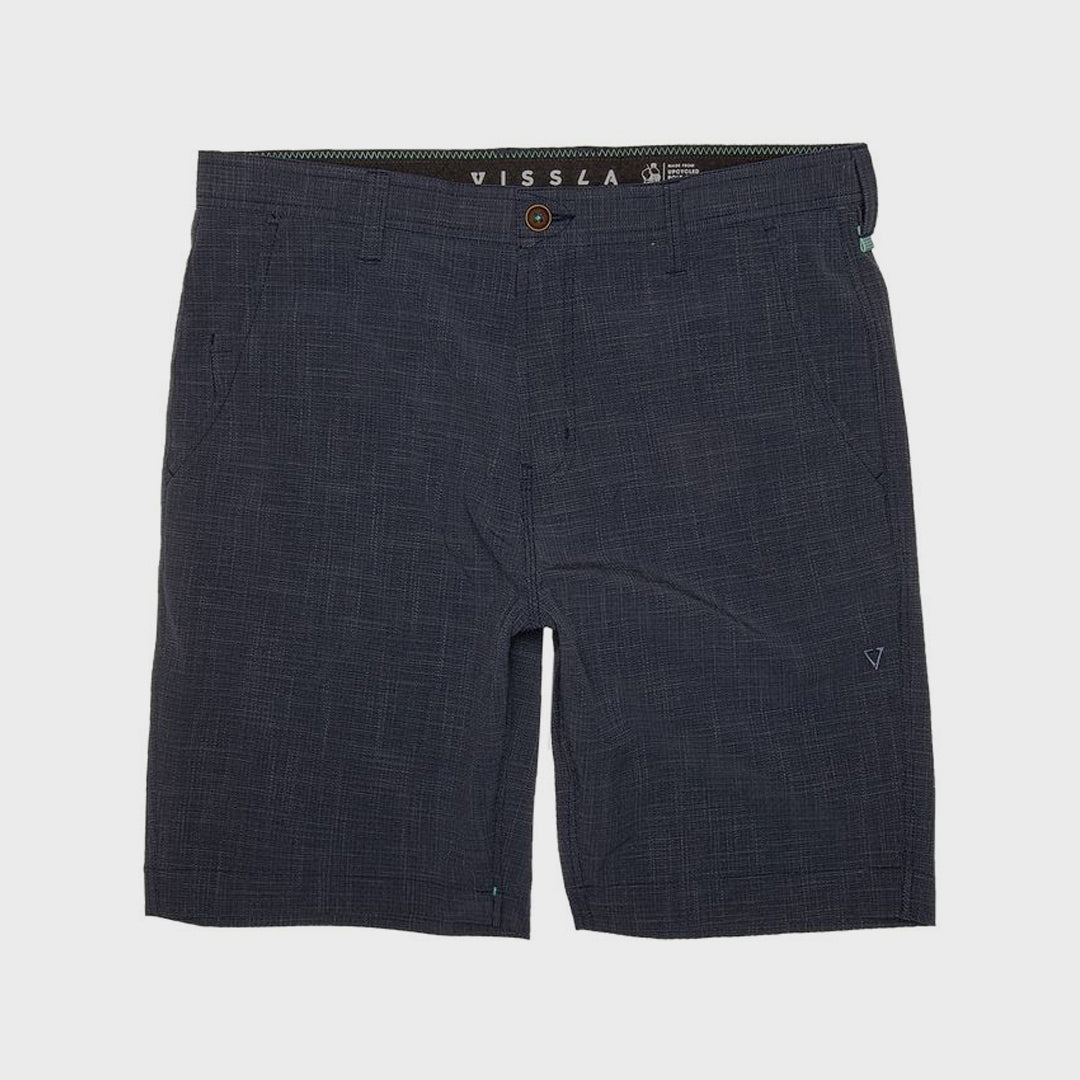 Vissla Mens Fin Rope Hybrid 19.5'' Shorts - Midnight - ManGo Surfing