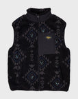 Vissla Mens Hector Sleeveless Jacket - Black
