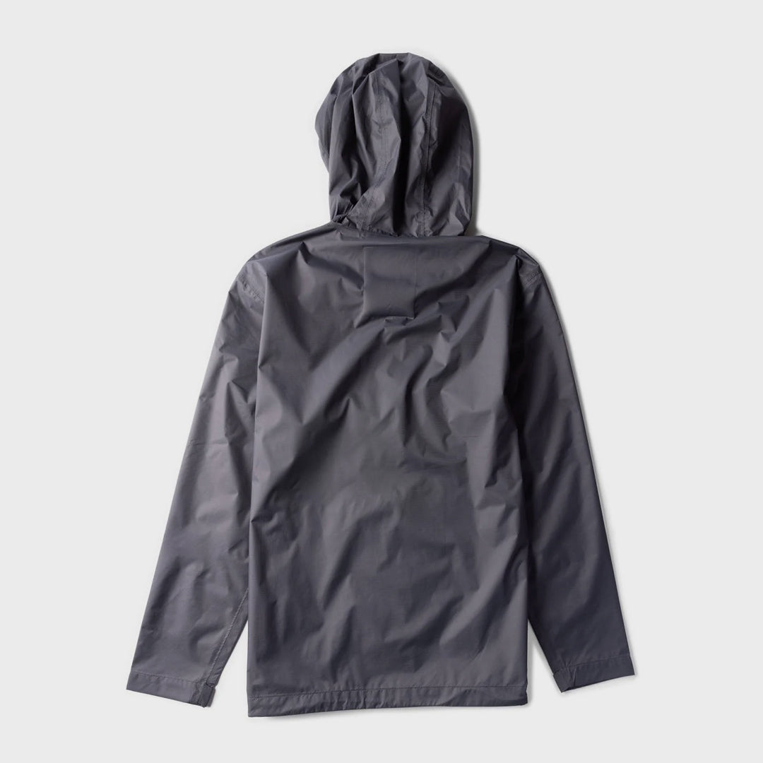 Vissla Mens Noreaster 5K Eco Rain Jacket - Graphite - ManGo Surfing