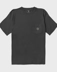 Vissla Mens Shady Shapers Premium Organic Pocket T-Shirt - Phantom - ManGo Surfing