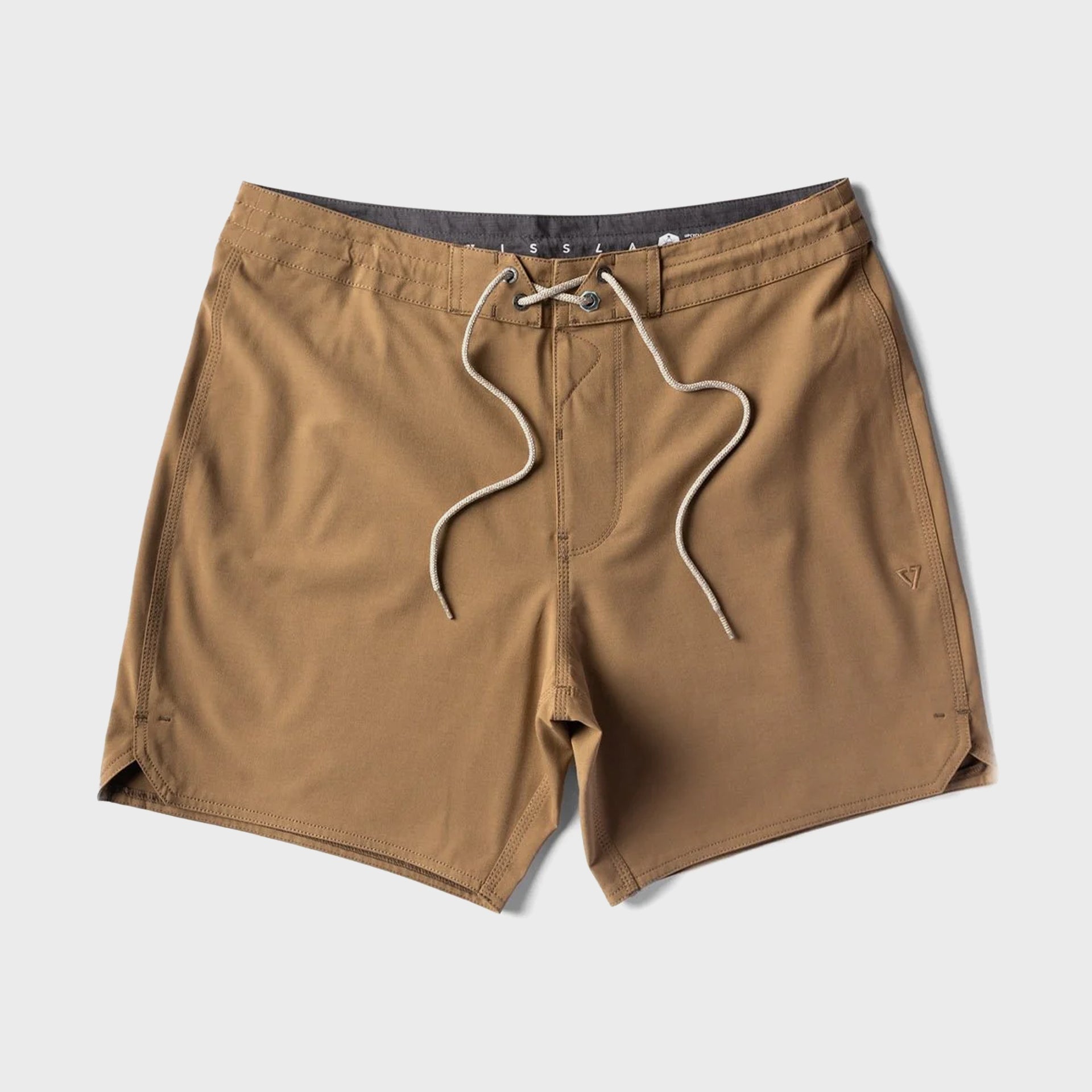 Vissla Mens Short Sets 16.5" Boardshorts - Dark Khaki - ManGo Surfing