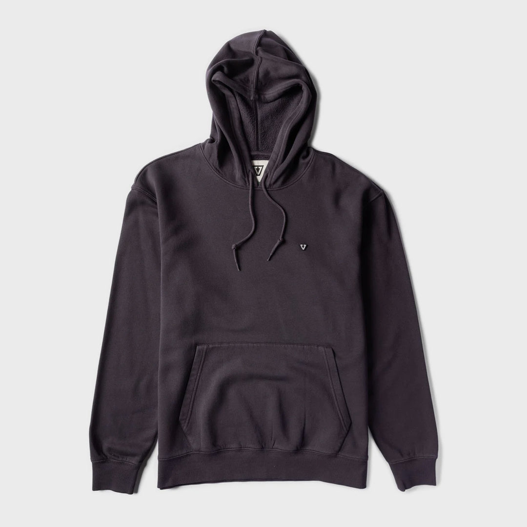 Vissla Mens Solid Sets Eco Hoodie - Black - ManGo Surfing