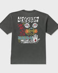 Volcom Mens Brain Mix T-Shirt - Stealth - ManGo Surfing
