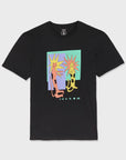 Volcom Mens Longo Cats T-Shirt - Black - ManGo Surfing
