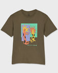 Volcom Mens Longo Cats T-Shirt - Sage Leaf - ManGo Surfing